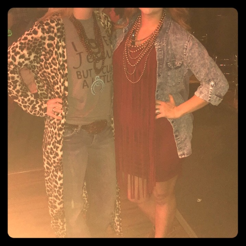 Leopard duster